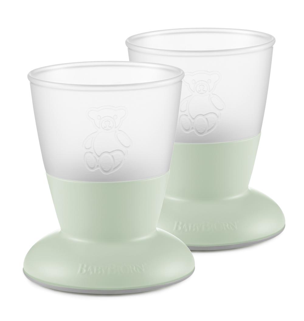 Baby Cup, 2 Pack (Powder Green), 7317680721617