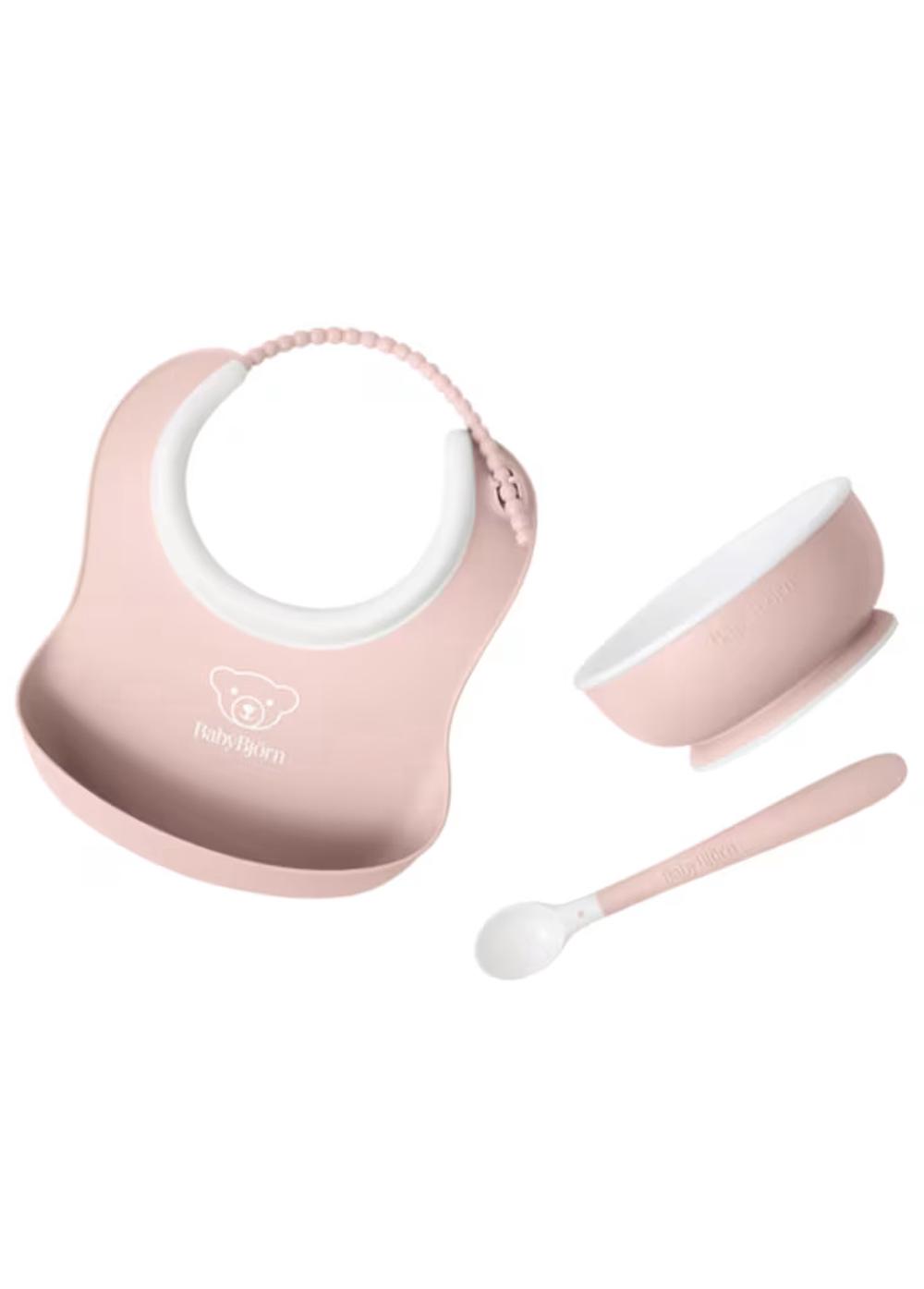 Baby Feeding Set, 3pc (Pink), 7317680780010