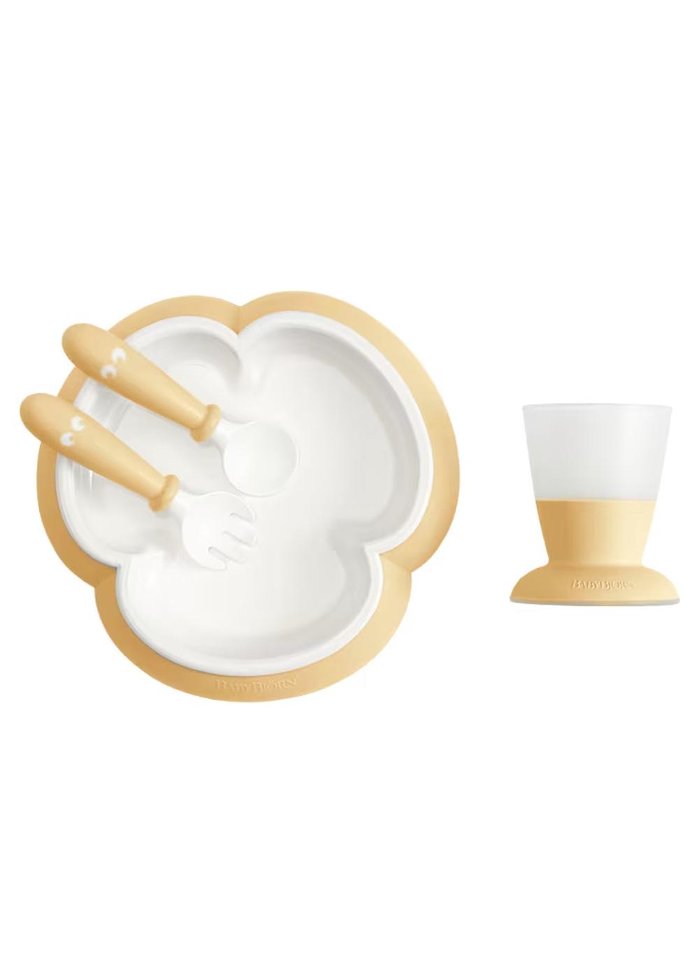 Plate Spoon Fork & Cup (Yellow), 7317689025037