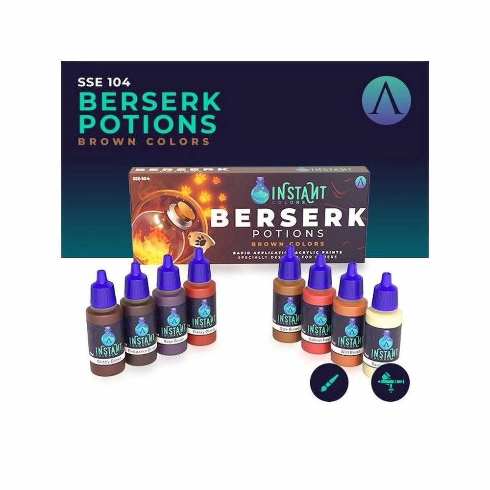 Scale 75 Instant Colors Berserk Potions Paint Set, 7427129409874