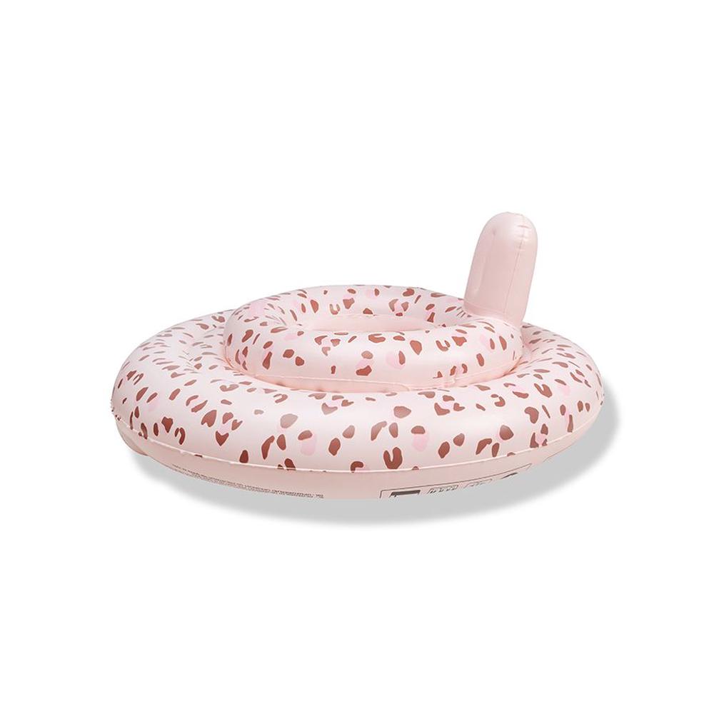 Inflatable Baby Swimseat (Old Pink Leopard) 0-12 Months, 7432233949963