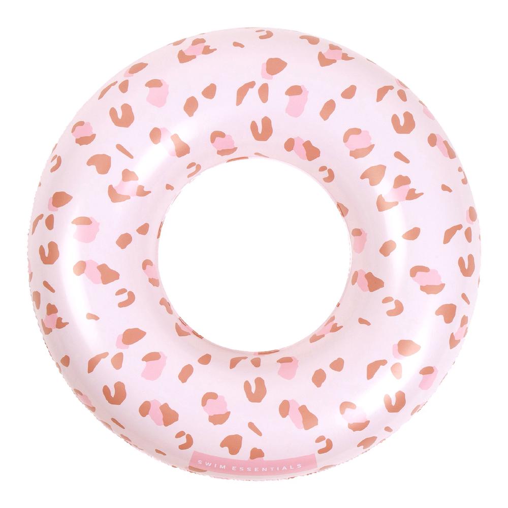 Inflatable Swim Ring (Old Pink Leopard) - 55cm, 7432234056004