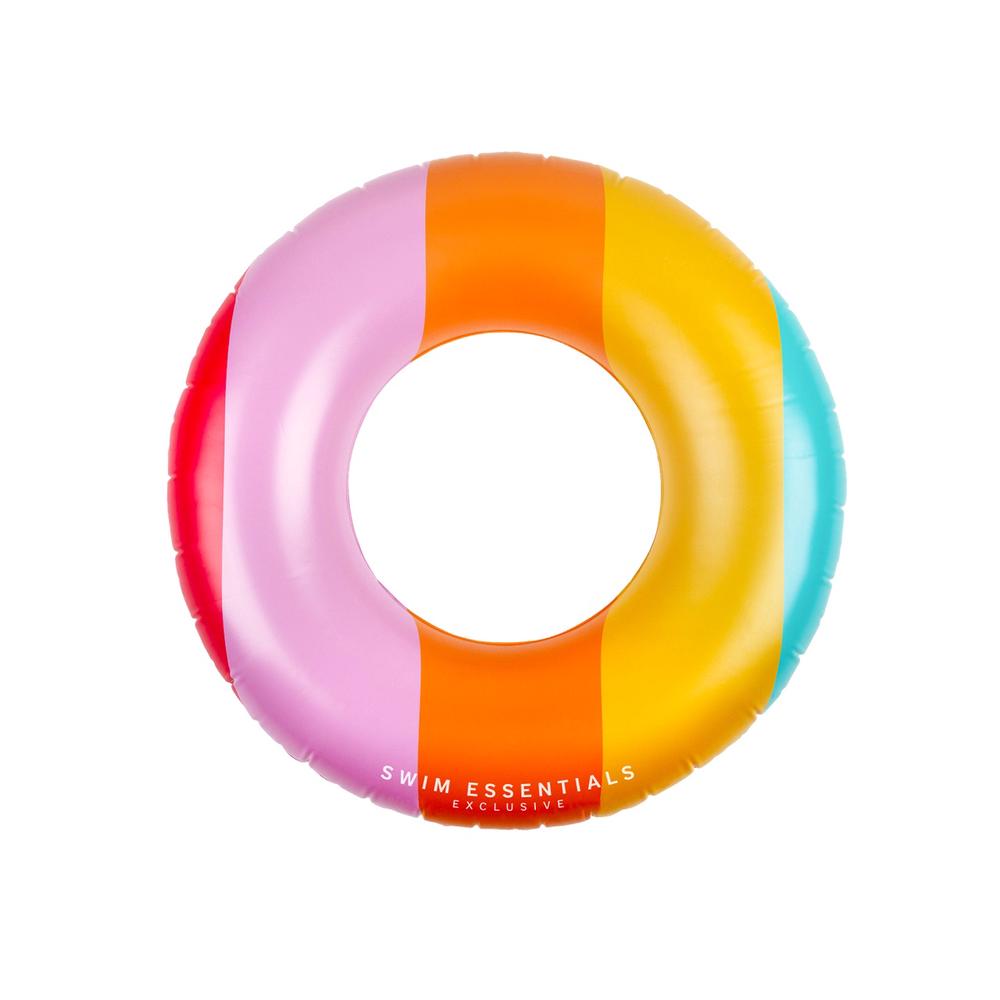 Inflatable Swim Ring (Color Rush) - 90cm, 7432234184172