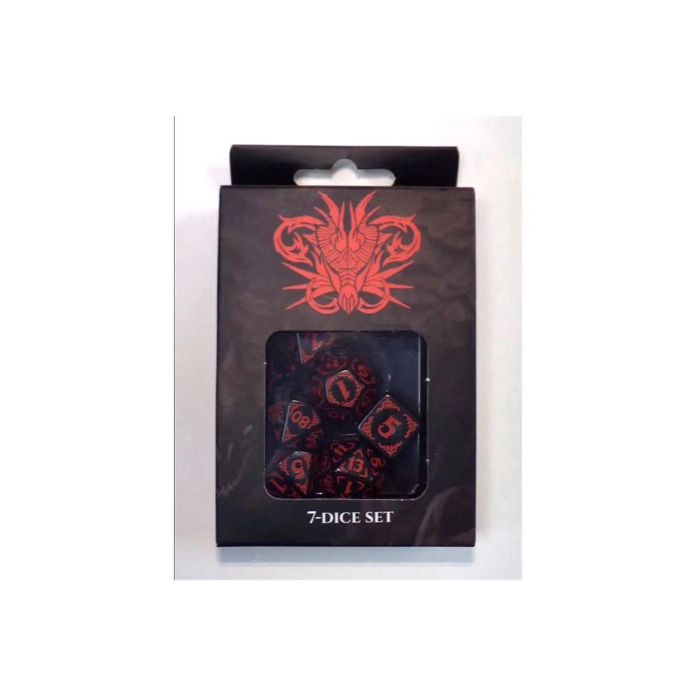 Dragons of the Red Moon - Dice Set, 7500463057335