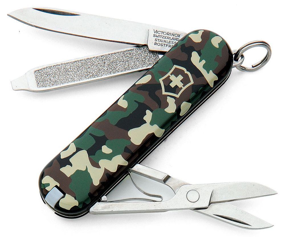 Victorinox Swiss Army Pocket Knife - Classic SD (Camouflage) by Victorinox - ISBN: 7611160008053