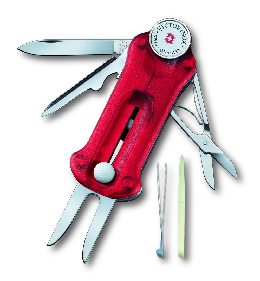 Victorinox Golftool Pocket Tool (Translucent Red) by Victorinox - ISBN: 7611160014733