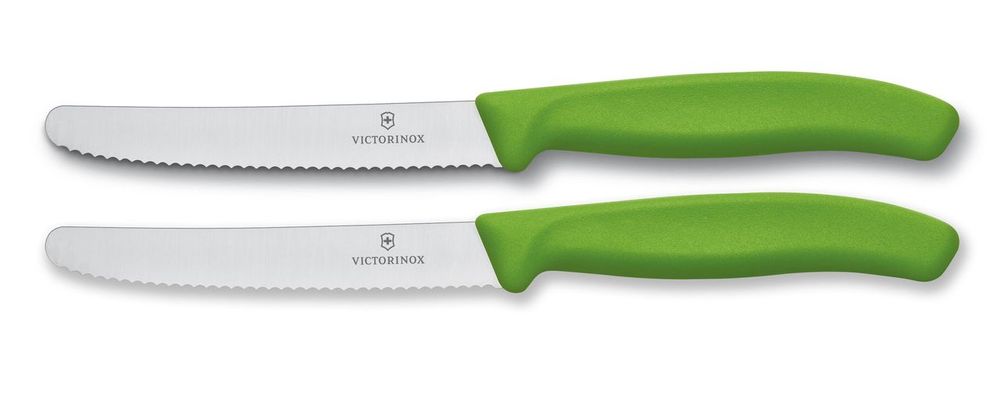 Victorinox Classic Steak & Tomato Knife Round Tip, 2 Piece Set
