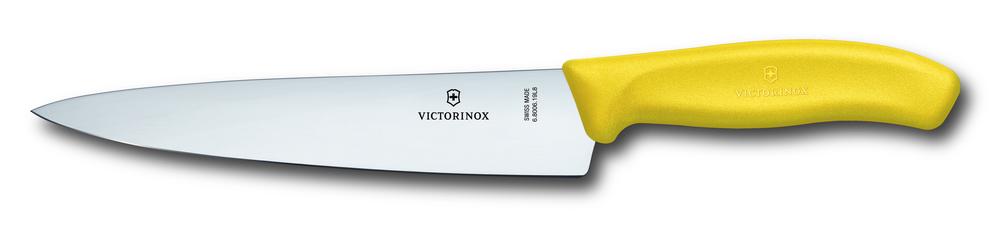 Classic Cooks - Carving Knife, Wide Blade, Blister (Yellow), 7611160038289