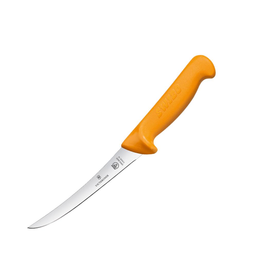 Victorinox Swibo Curved Blade Boning Knife 13cm Orange, 7611160045119