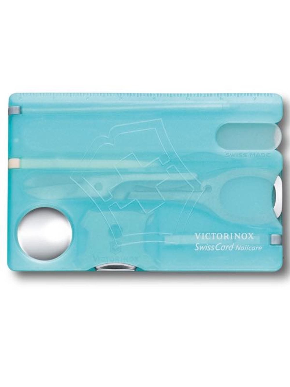 Victorinox Swiss Card Nailcare (Translucent Blue) by Victorinox - ISBN: 7611160050601