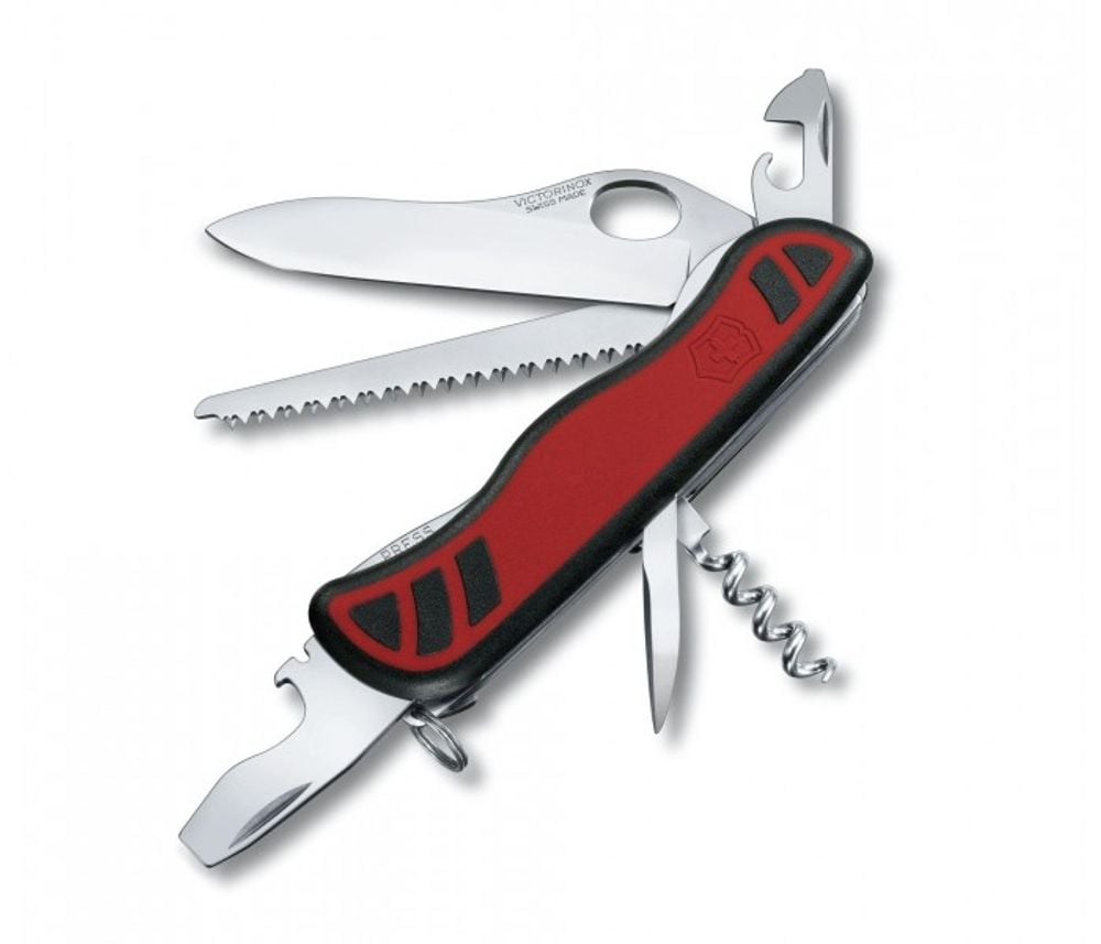 Victorinox Forester M Grip Multitool (Red/Black) - 111mm by Victorinox - ISBN: 7611160058379