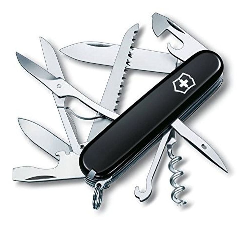 Victorinox Swiss Army Pocket Knife - Huntsman (Black) by Victorinox - ISBN: 7611160100283