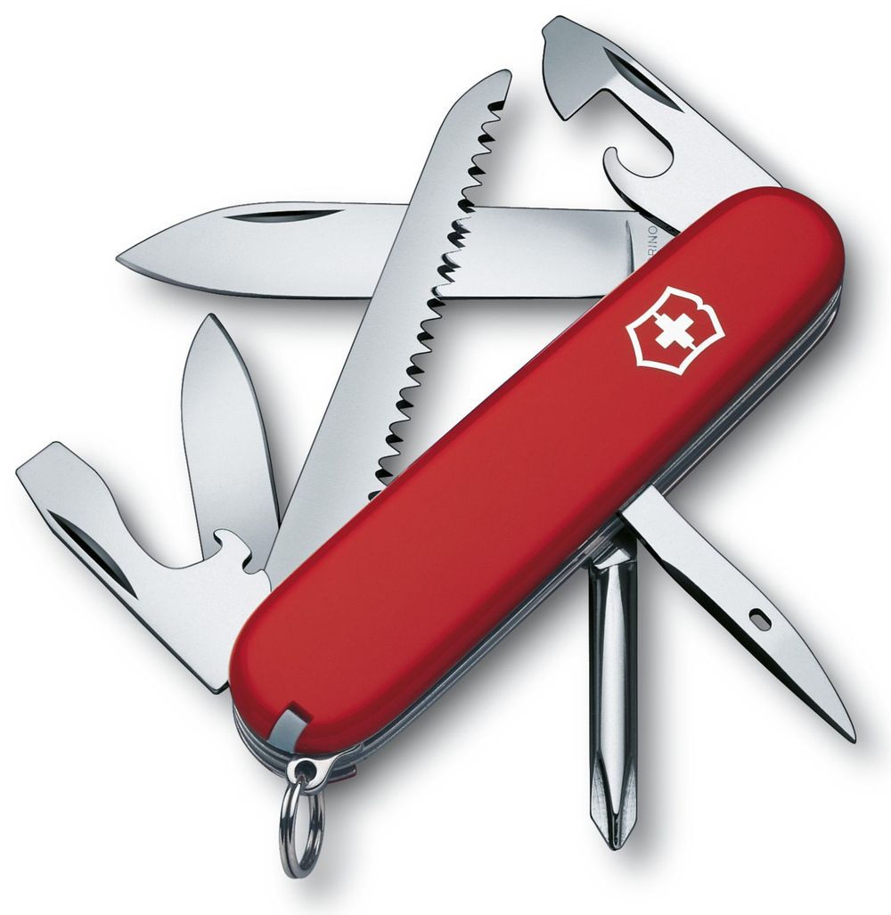 Victorinox Swiss Army Pocket Knife - Hiker by Victorinox - ISBN: 7611160100412