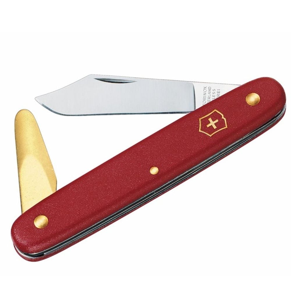 Victorinox Budding Knife With Brass Bark Lifter by Victorinox - ISBN: 7611160300157