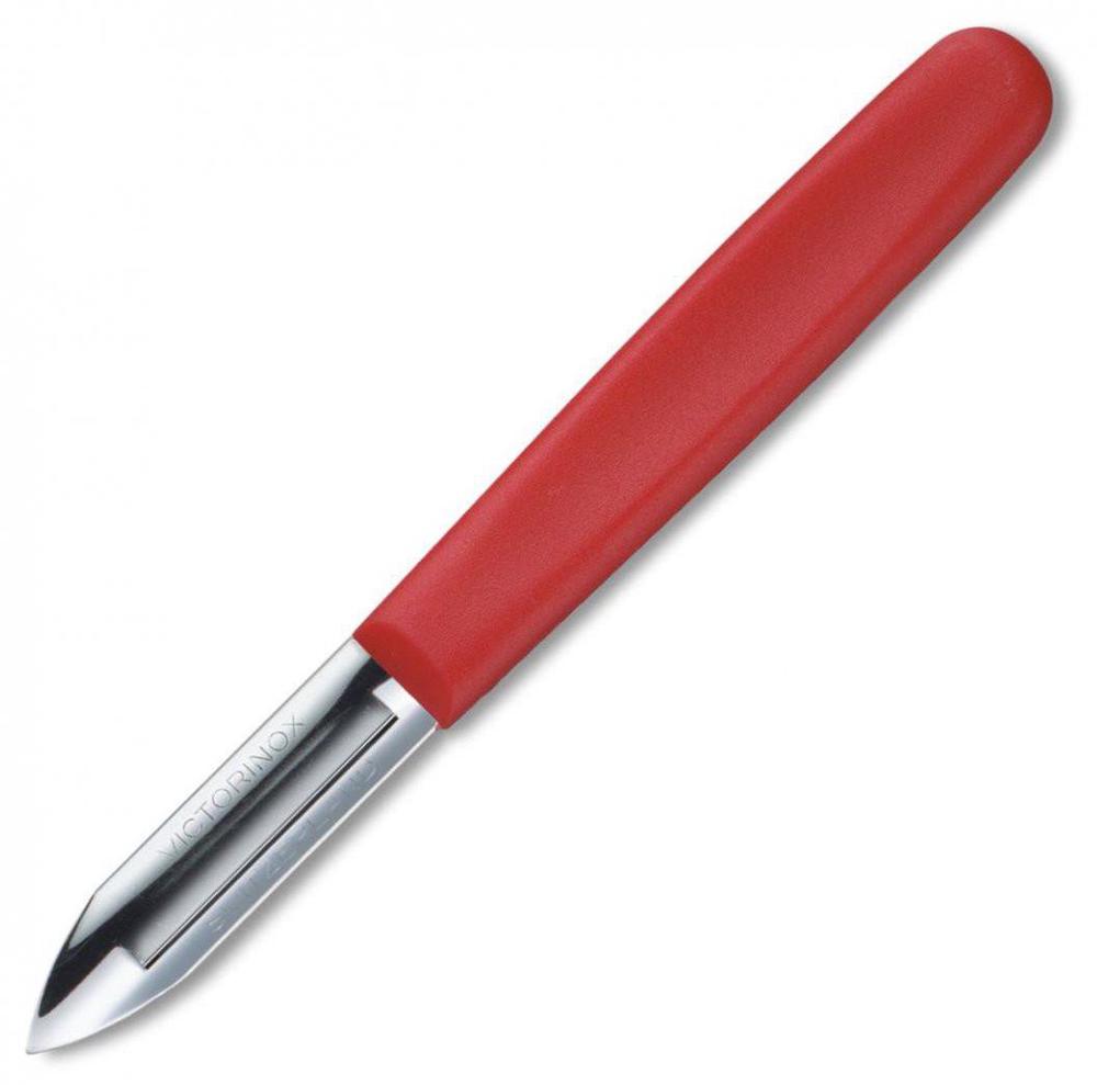 Victorinox Single Edge Potato Peeler (Red), 7611160500021