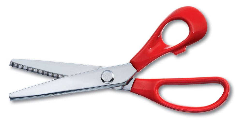 Pinking Shears Red Handles - 21cm, 7611160804990