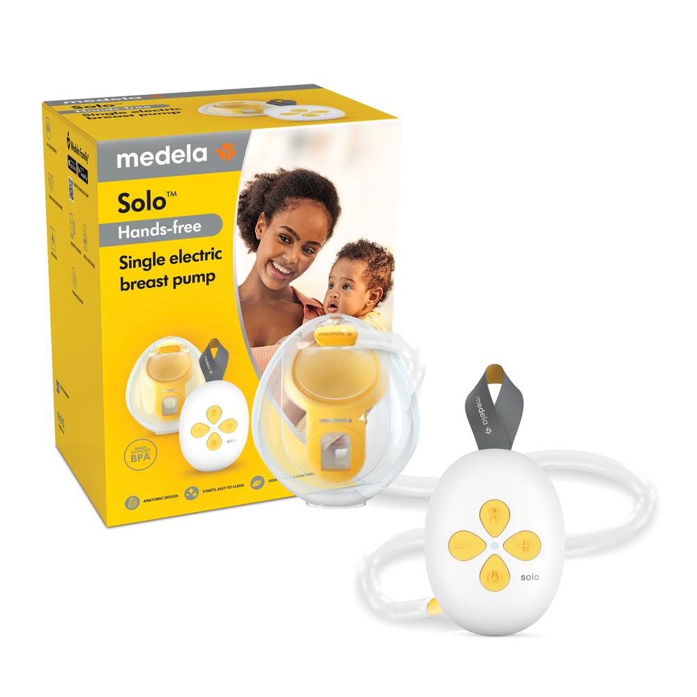 Solo Hands-Free Single Electric Breast Pump, 7612367088442