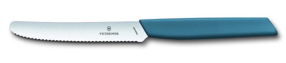 Victorinox Swiss Modern Tomato Wavy Knife (Cornflower) - 20x6.5x2.5cm, 7613329115831