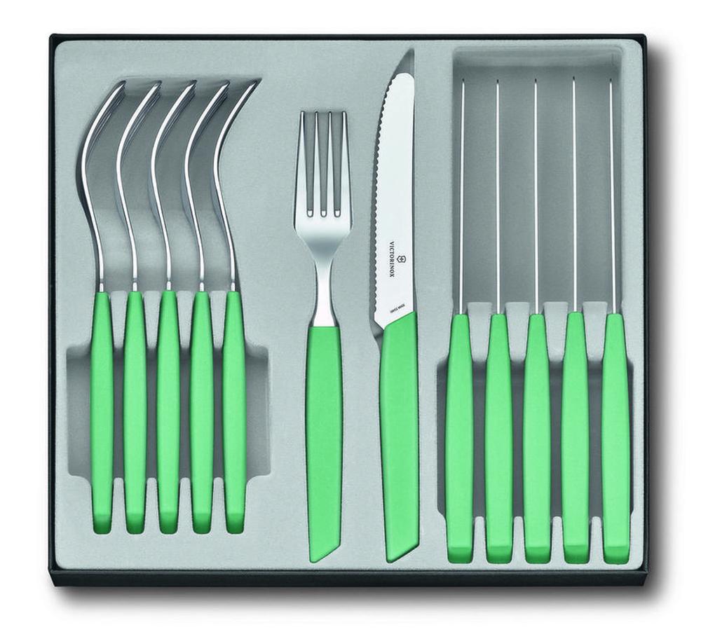 Swiss Modern Table Set, 12 Piece (Mint), 7613329116029