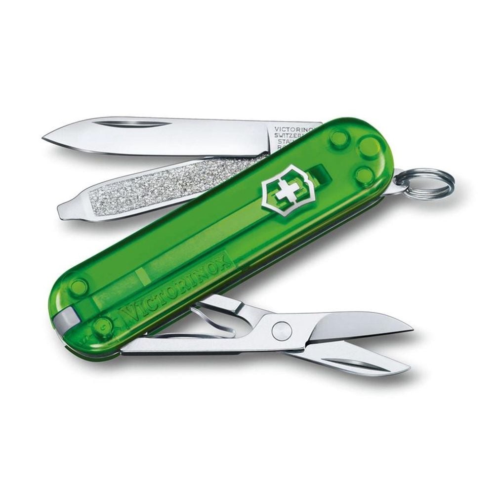 Victorinox Classic SD Translucent Pocket Knife (Green Tea) by Victorinox - ISBN: 7613329118818