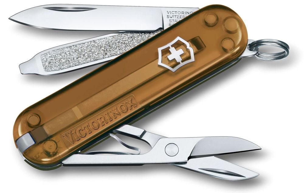 Victorinox Classic SD Translucent Pocket Knife (Chocolate Fudge) by Victorinox - ISBN: 7613329118962