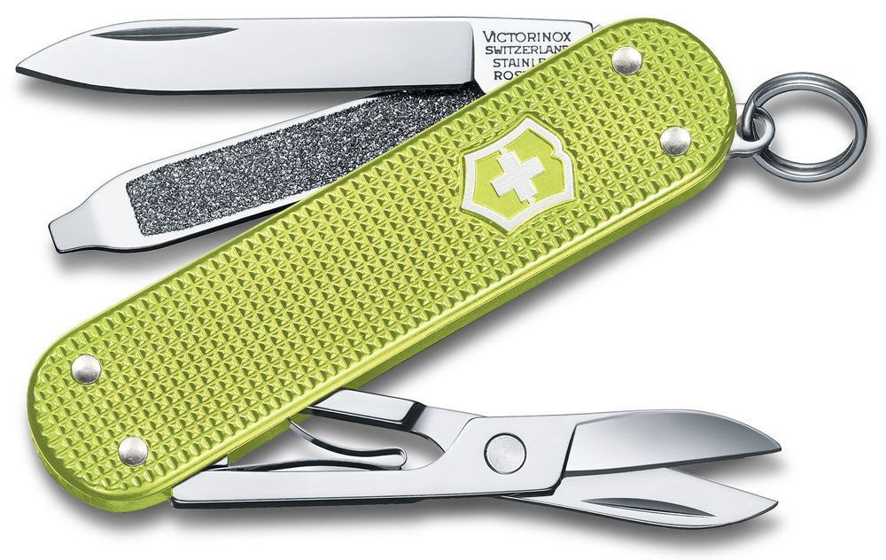 Victorinox Classic SD Alox Pocket Knife (Lime Twist) by Victorinox - ISBN: 7613329118993