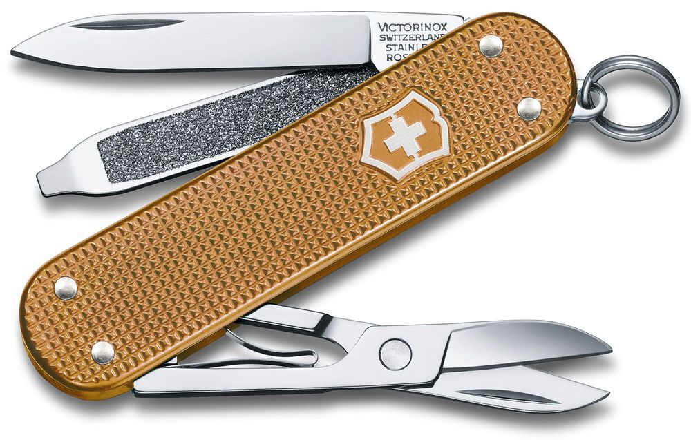 Victorinox Classic SD Alox Pocket Knife (Wet Sand) by Victorinox - ISBN: 7613329119068
