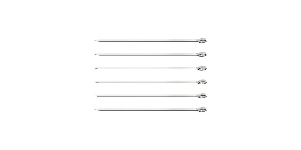 Churrasco Skewer Set, 6 Piece, 7891112019355