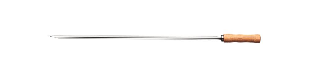 Heavy Duty Stainless Steel Skewer Wood Handle, 7891112210370