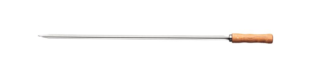 Heavy Duty Stainless Steel Skewer Wood Handle, 7891112210387