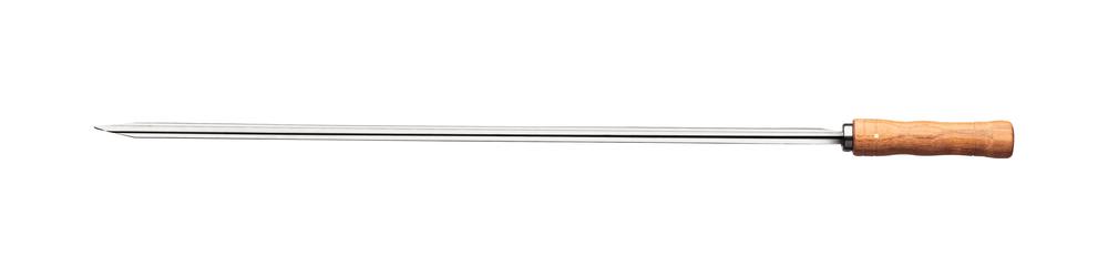 Heavy Duty Stainless Steel Skewer Wood Handle, 7891112210400