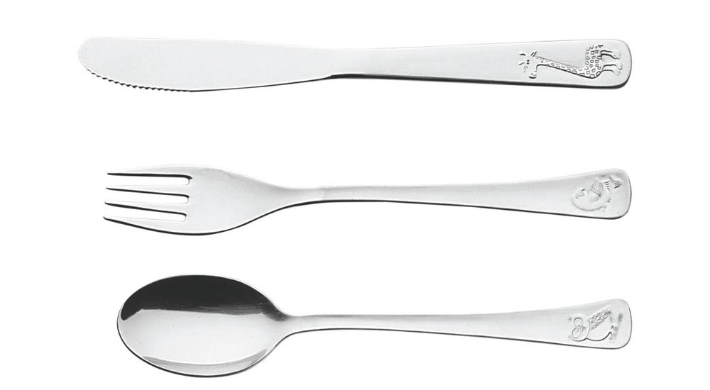 Tramontina Baby Friends Children's Cutlery Set, 3 Piece by Tramontina - ISBN: 7891116000410