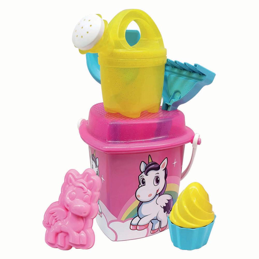 Androni Unicorn Bucket Set - 19cm, 8000796123404