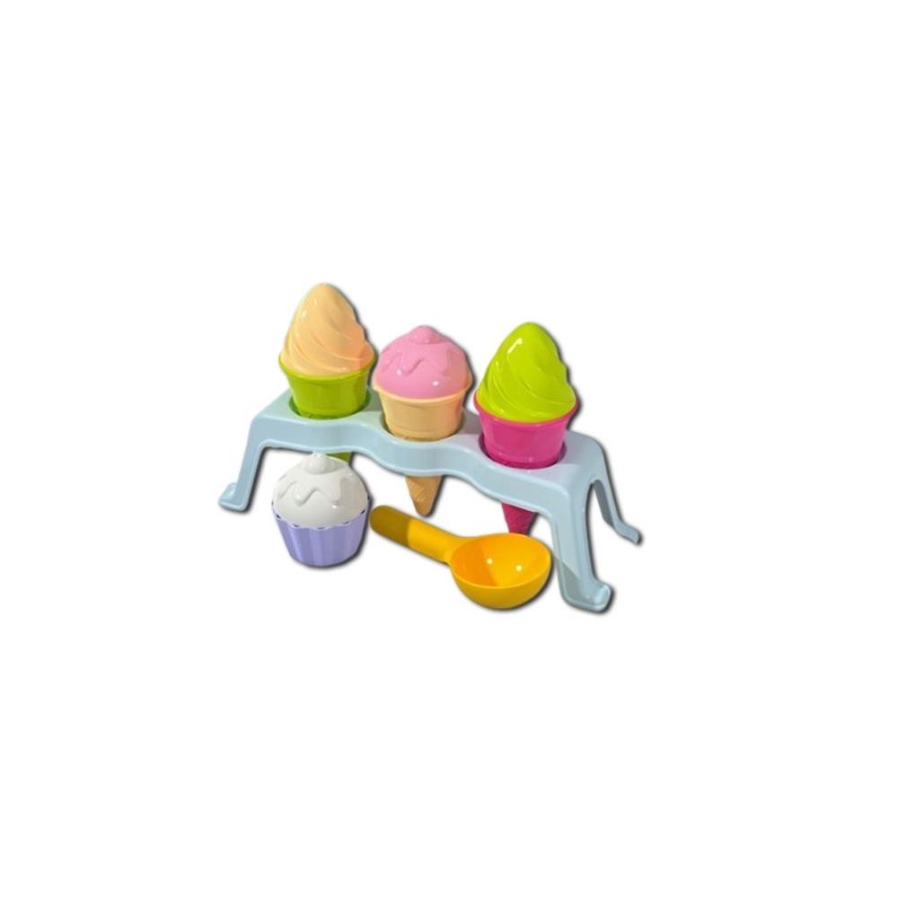 Androni Ice Cream & Cupcake Beach Set, 8000796134035