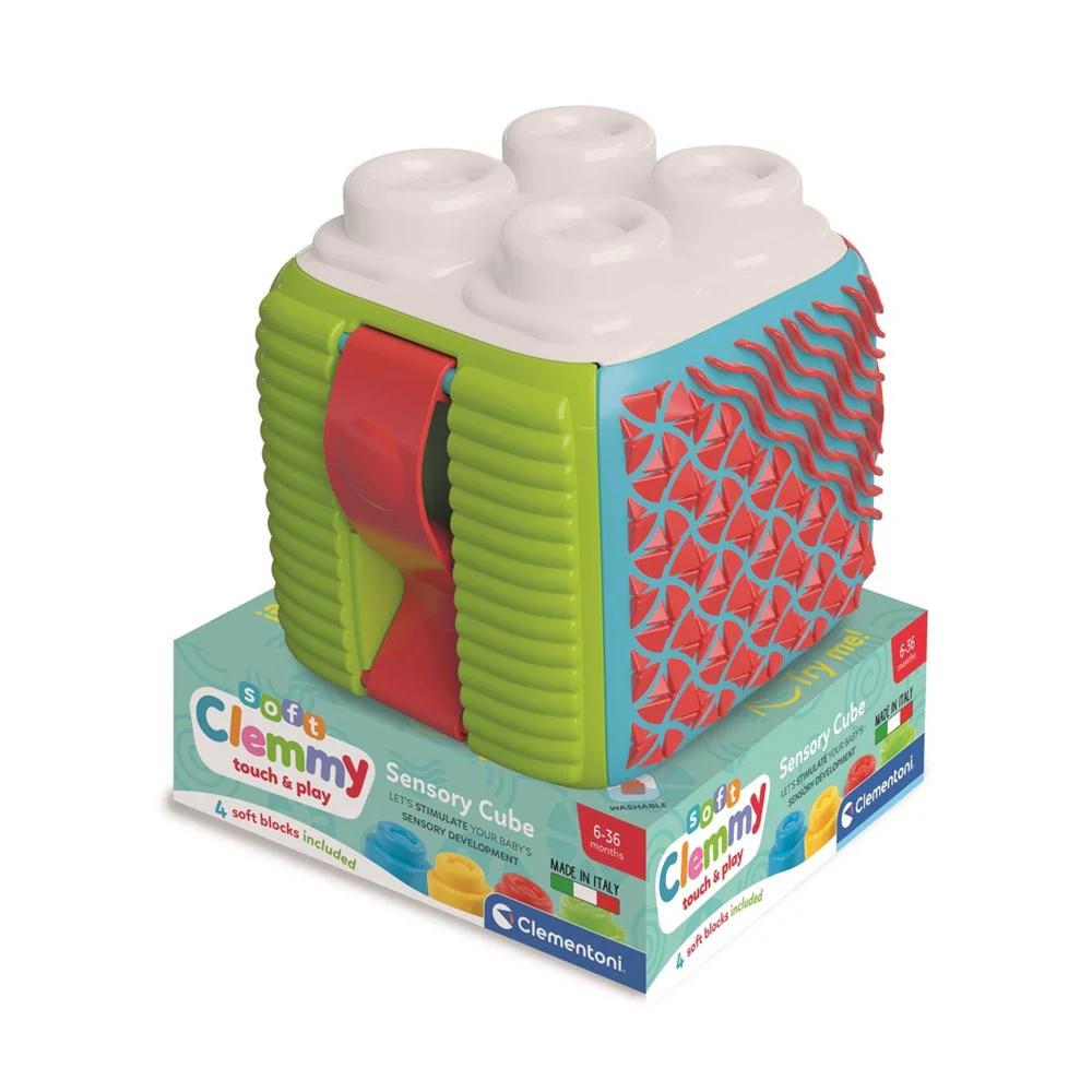 Clementoni Soft Clemmy - Sensory Activity Cube, 8005125179022