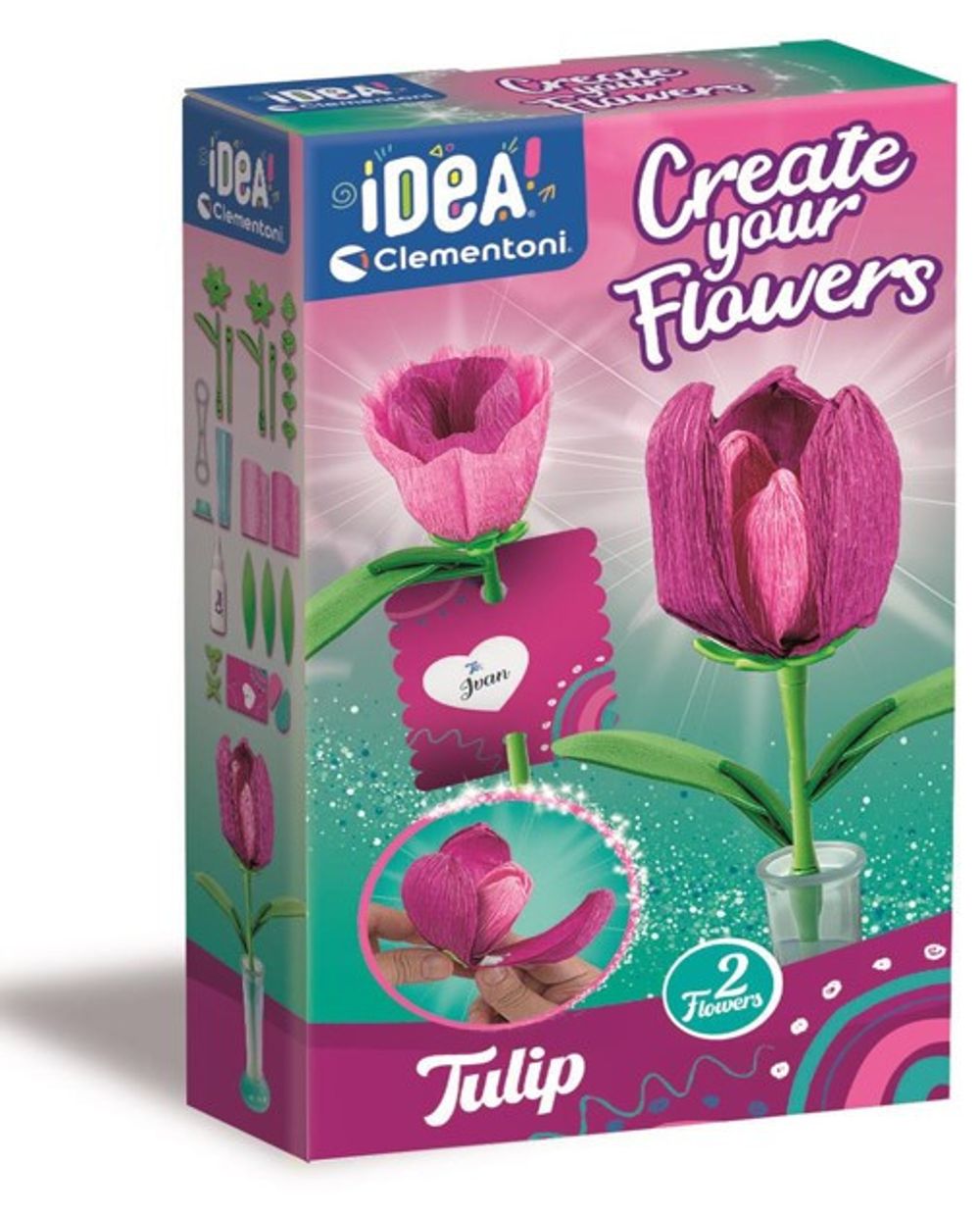 Clementoni IDEA - Small Fragrant Flower Tulip by Clementoni - ISBN: 8005125188789