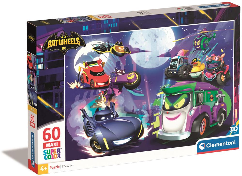 Clementoni Maxi Batwheels Puzzle, 60 Piece | Buy online at The Nile