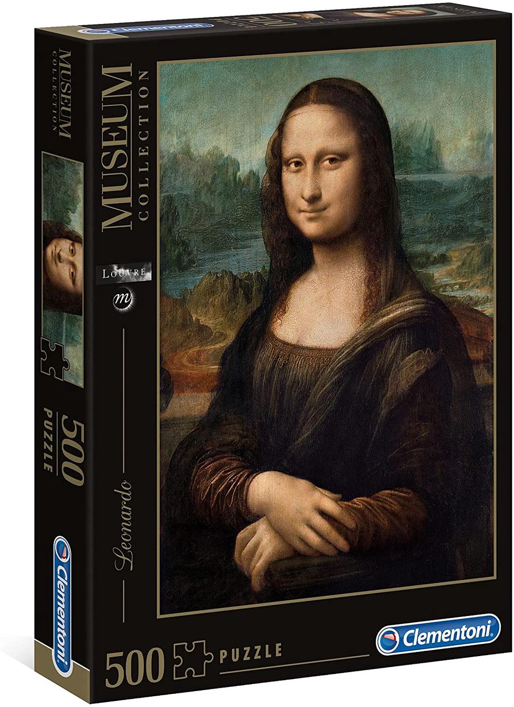 Clementoni Museum Collection: Mona Lisa Jigsaw Puzzle, 500 Piece, 8005125303632