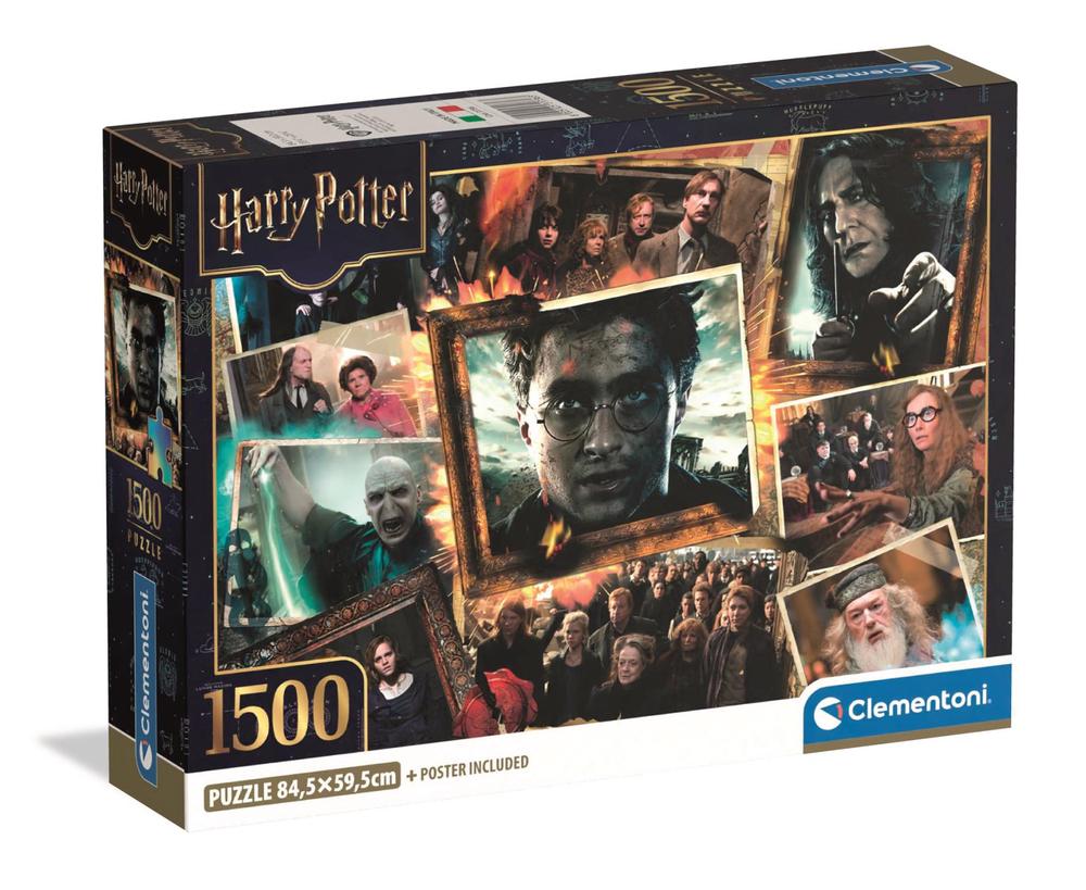 Clementoni Harry Potter Jigsaw Puzzle, 1500 Pieces, 8005125317363