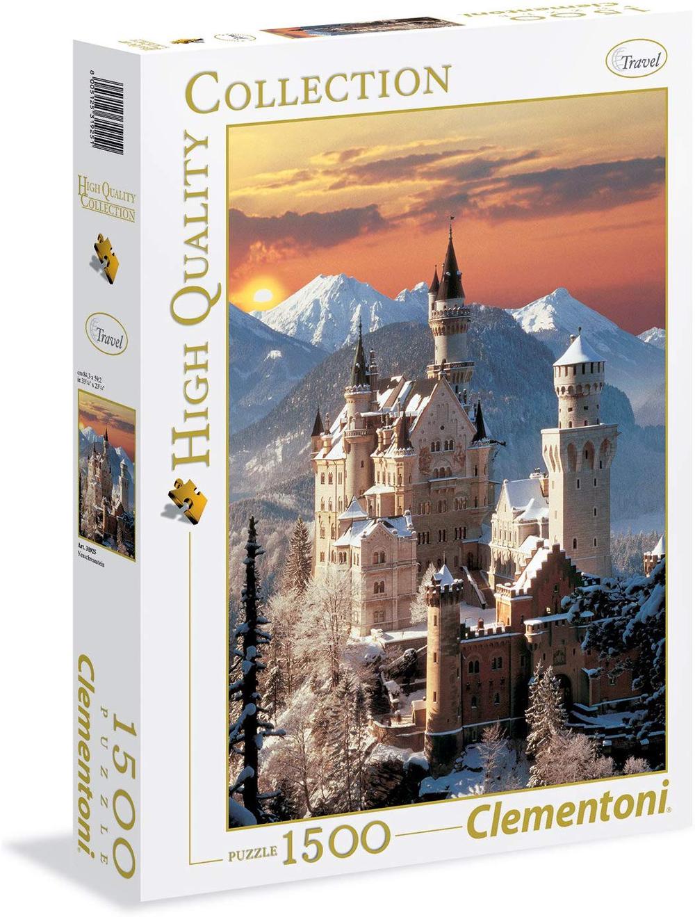 Neuschwanstein Jigsaw Puzzle, 1500 Piece, 8005125319251