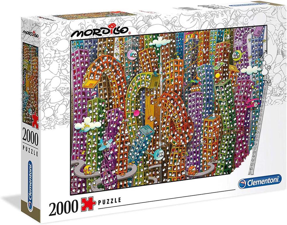 Clementoni High-Quality Collection: Mordillo 'The Jungle' Jigsaw Puzzle, 2000 Piece, 8005125325658
