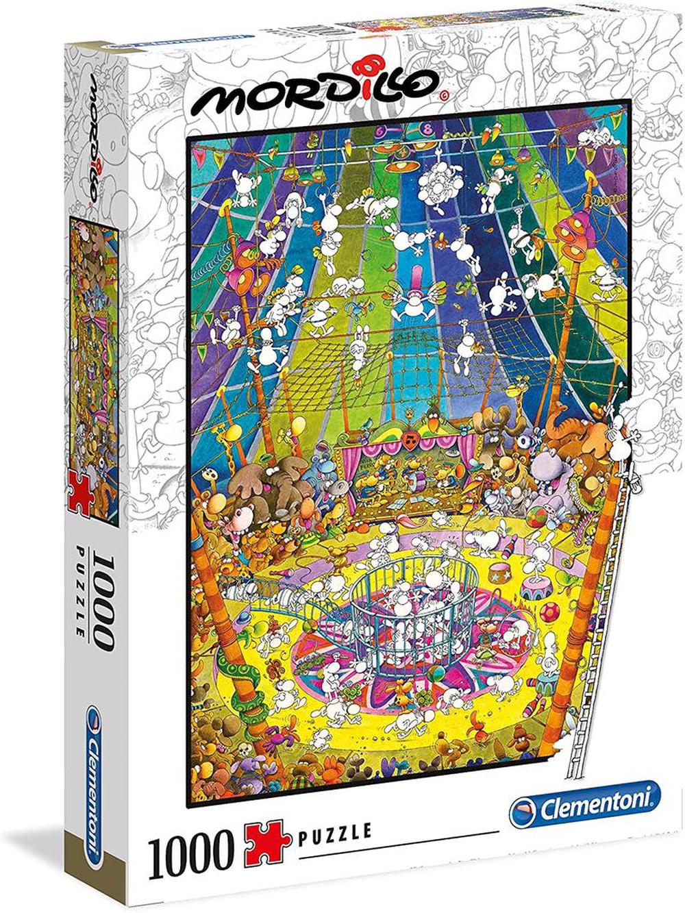 Clementoni High-Quality Collection: Mordillo 'The Show' Jigsaw Puzzle, 1000 Piece, 8005125395361