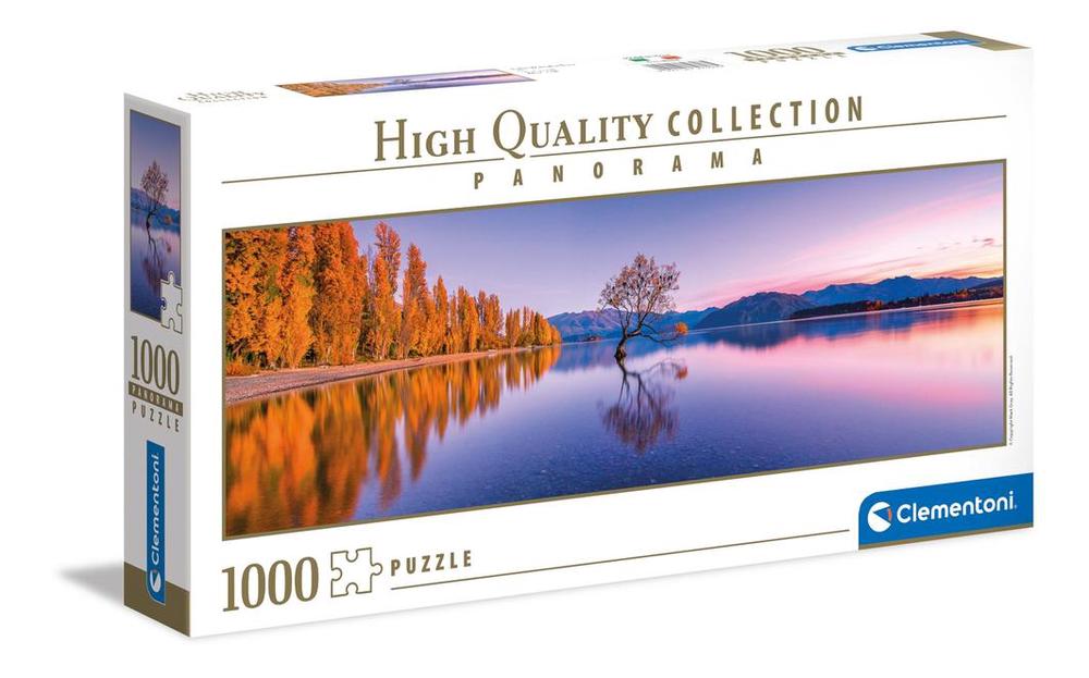 High-Quality Collection: Lake Wanaka Tree Panorama Jigsaw Puzzle, 1000 Piece, 8005125396085