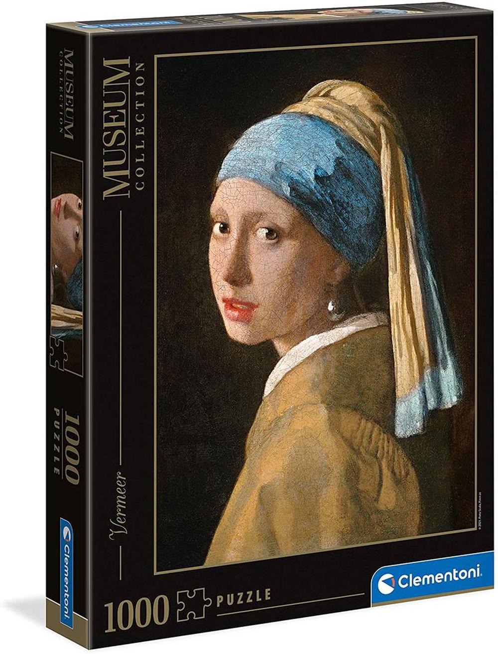 Museum Collection: Girl With The Pearl Earing - Johannes Vermeer Jigsaw Puzzle, 1000 Piece, 8005125396146