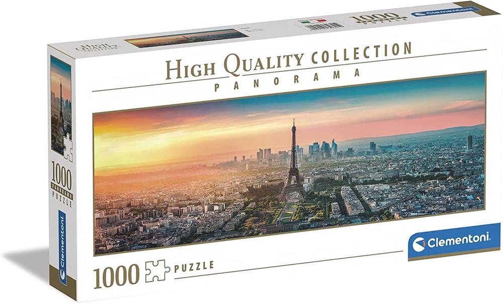 Clementoni High Quality Collection: Panorama - Paris Jigsaw Puzzle, 1000 Piece, 8005125396412