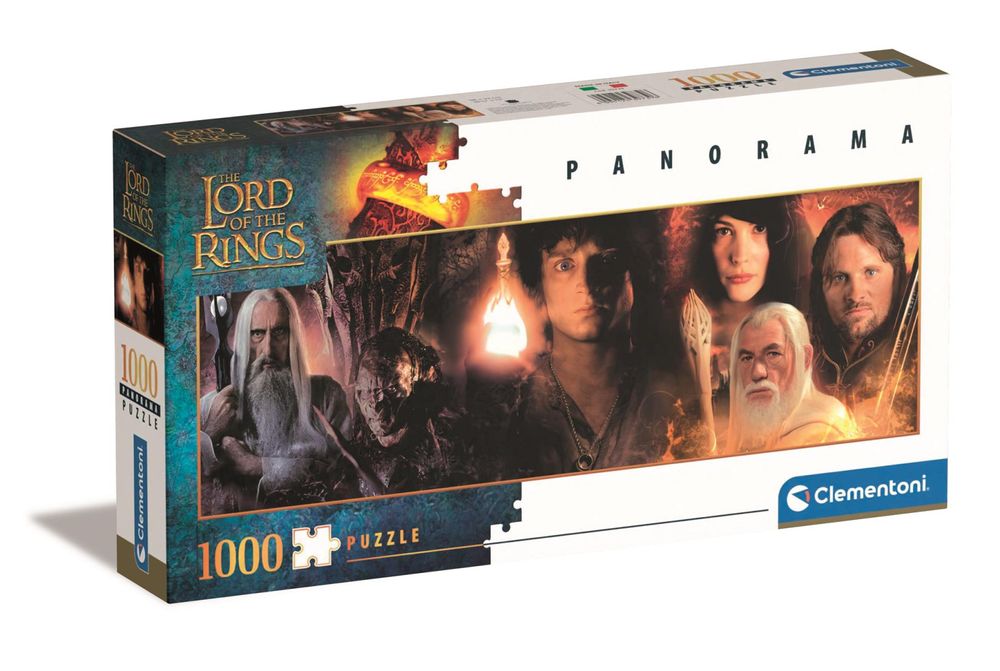Clementoni Panorama The Lord Of The Rings Puzzle, 1000 Piece by Clementoni - ISBN: 8005125397396
