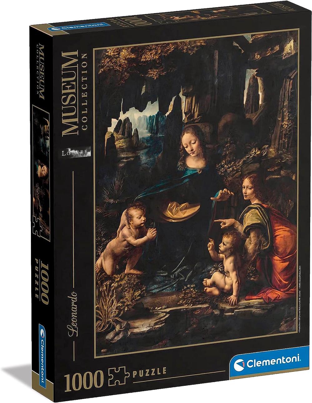 Clementoni Leonardo, The Virgin Of The Rocks Jigsaw Puzzle, 1000 Piece, 8005125397679