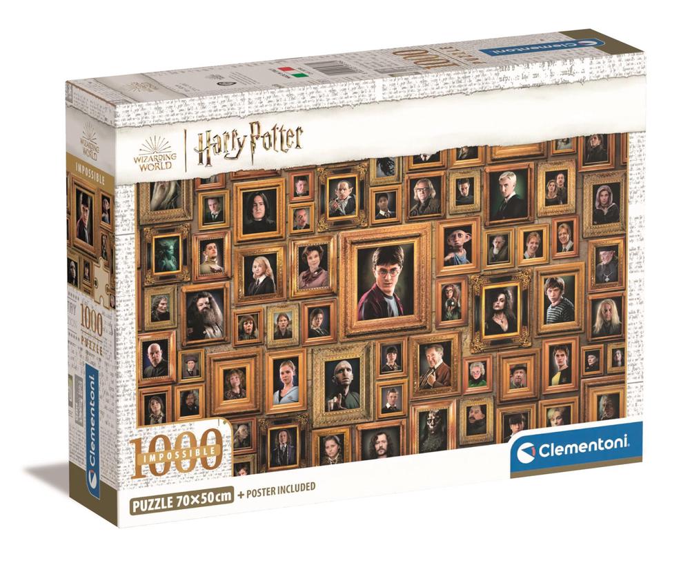Clementoni Impossible Puzzle: Harry Potter Jigsaw Puzzle, 1000 Pieces by Clementoni - ISBN: 8005125397860