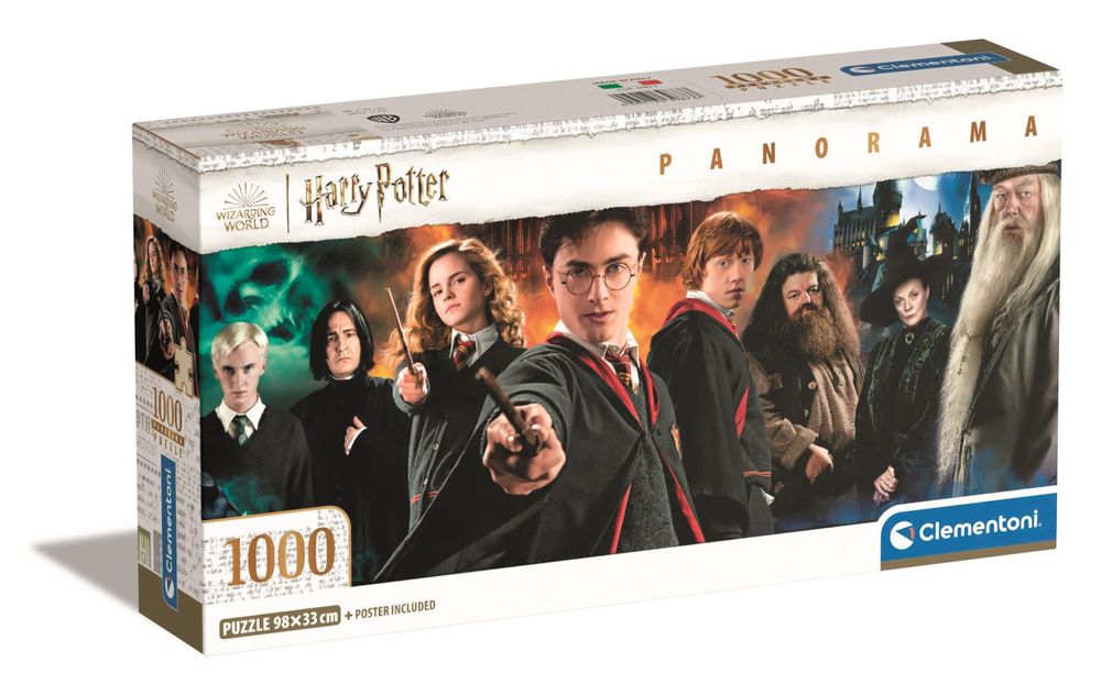 Clementoni Panorama Puzzle: Harry Potter Good vs Evil Jigsaw Puzzle, 1000 Pieces by Clementoni - ISBN: 8005125398737