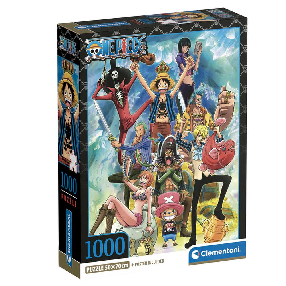 Clementoni One Piece Puzzle, 1000pc, 8005125399208